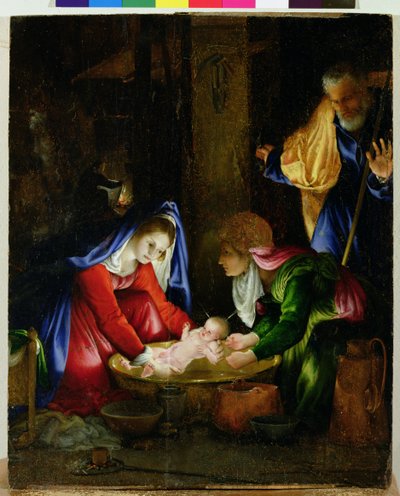 La Nativité, 1527 - Lorenzo Lotto